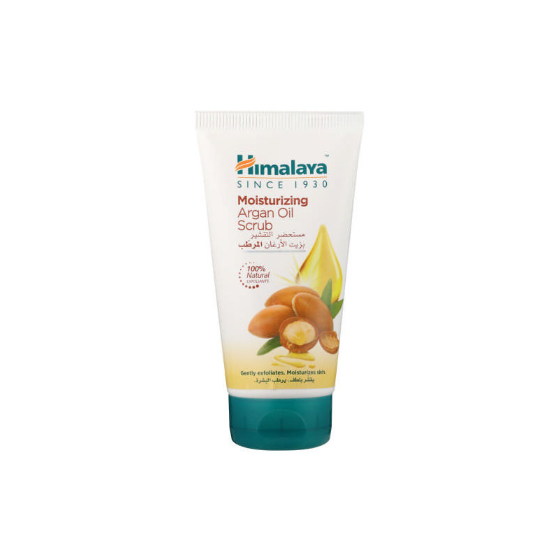 Gommage hydratant à l'huile d'argan Himalaya Herbals