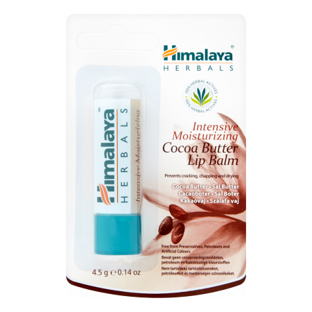 Himalaya Herbals Baume à Lèvres au Beurre de Cacao